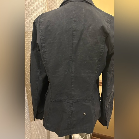 Zadig & Voltaire Virginia Grunge Military Skull Utility Jacket - Picture 4 of 11